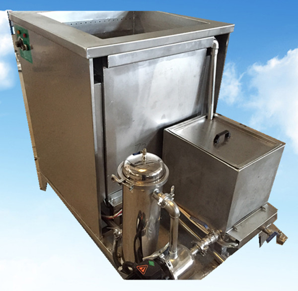 非标准单槽过滤循环超声波清洗机采用袋式过滤系统
