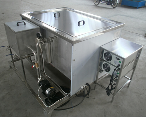 非标准单槽过滤循环超声波清洗机采用桶式过滤器