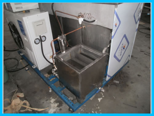 三槽过锡炉治具超声波清洗机流水线后面储液槽循环系统