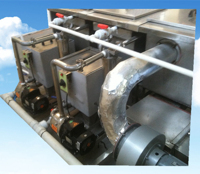 11槽手动铜管铝管超声波清洗机烘干系统