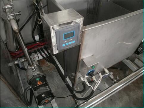 不锈钢封头管件超声波清洗机PH在线酸碱浓度检测仪器