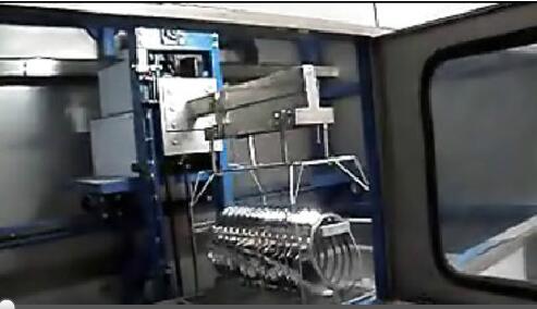 全自动不锈钢零件超声波清洗机视频