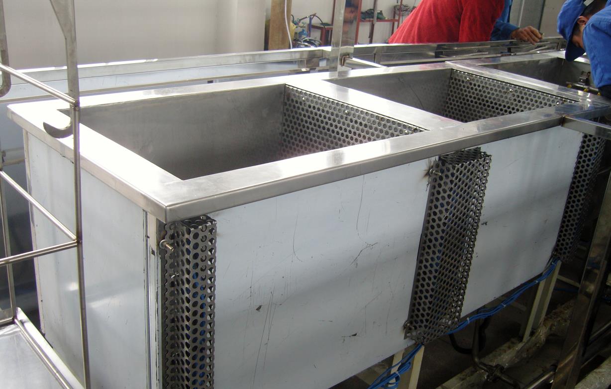 全自动铝压铸件超声波清洗机热风干燥系统
